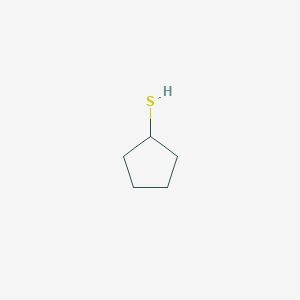 molecular formula C5H10S B157770 Cyclopentanethiol CAS No. 1679-07-8
