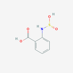B157775 2-(Sulfinoamino)benzoic acid CAS No. 125786-66-5