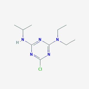 molecular formula C10H18ClN5 B157776 Ipazine CAS No. 1912-25-0