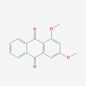 molecular formula C16H12O4 B157787 1,3-Dimethoxyanthraquinone CAS No. 1989-42-0