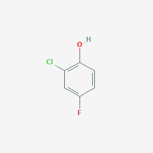 molecular formula C6H4ClFO B157789 2-Chloro-4-fluorophenol CAS No. 1996-41-4