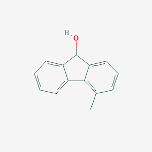 molecular formula C14H12O B157793 4-Methyl-9H-fluoren-9-ol CAS No. 1859-10-5
