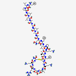 molecular formula C128H208N32O26S2 B1577932 Brevinin 1E 