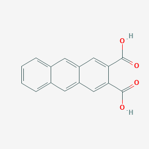 molecular formula C16H10O4 B157794 蒽-2,3-二羧酸 CAS No. 10210-28-3