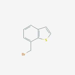 molecular formula C9H7BrS B157801 7-(Bromomethyl)benzo[b]thiophene CAS No. 10133-24-1