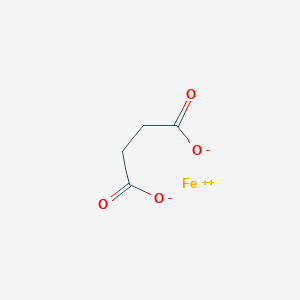 molecular formula C4H4FeO4 B157808 Ferrous succinate CAS No. 10030-90-7