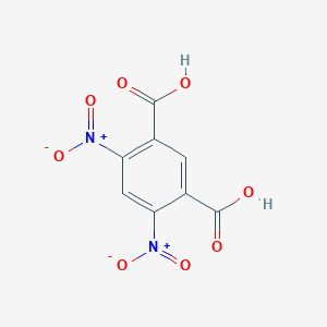 molecular formula C8H4N2O8 B157827 4,6-Dinitrobenzene-1,3-dicarboxylic acid CAS No. 1872-40-8