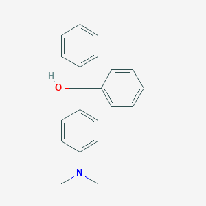 molecular formula C21H21NO B157828 Methanol, [p-(dimethylamino)phenyl]diphenyl- CAS No. 1719-05-7