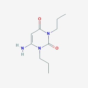 molecular formula C10H17N3O2 B015783 6-Amino-1,3-dipropyluracil CAS No. 41862-14-0