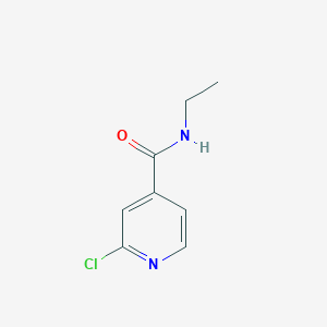 molecular formula C8H9ClN2O B157843 2-氯-N-乙基异烟酰胺 CAS No. 131418-17-2