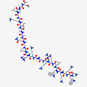  B1578501 H-Gly-Trp-Lys-Lys-Trp-Leu-Arg-Lys-Gly-Ala-Lys-His-Leu-Gly-Gln-Ala-Ala-Ile-Lys-Gly-Leu-Ala-Ser-Me 