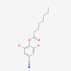 molecular formula C15H17Br2NO2 B157857 Bromoxynil octanoate CAS No. 1689-99-2