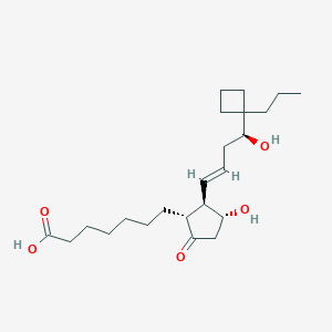 molecular formula C23H38O5 B157858 Butaprost (free acid form) CAS No. 433219-55-7