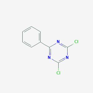 molecular formula C9H5Cl2N3 B157869 2,4-二氯-6-苯基-1,3,5-三嗪 CAS No. 1700-02-3