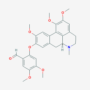 molecular formula C29H31NO7 B157874 Hernandaline CAS No. 10210-99-8