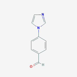 molecular formula C10H8N2O B157908 4-(1H-Imidazol-1-yl)benzaldehyde CAS No. 10040-98-9