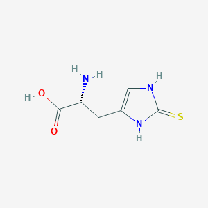 molecular formula C6H9N3O2S B1579139 D-2-thiolhistidine 
