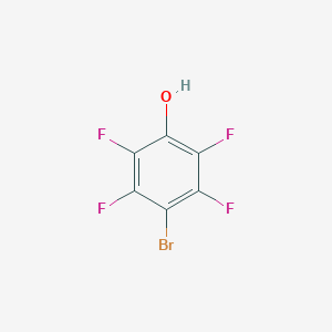 molecular formula C6HBrF4O B157915 4-溴-2,3,5,6-四氟苯酚 CAS No. 1998-61-4
