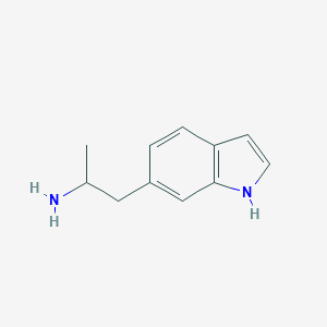 molecular formula C11H14N2 B157925 6-(2-氨基丙基)吲哚 CAS No. 21005-63-0