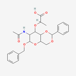 Benzyl N-acetyl-4,6-O-benzylidenemuramic acid