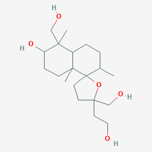 molecular formula C20H36O5 B157932 Lagochiline CAS No. 23554-81-6