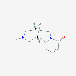 molecular formula C₁₂H₁₆N₂O B015794 N-Methylcytisine CAS No. 486-86-2