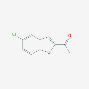 molecular formula C10H7ClO2 B157943 1-(5-Chloro-1-benzofuran-2-yl)ethanone CAS No. 1646-32-8