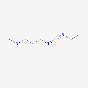 molecular formula C8H17N3 B157966 1-Ethyl-3-(3-dimethylaminopropyl)carbodiimide CAS No. 1892-57-5