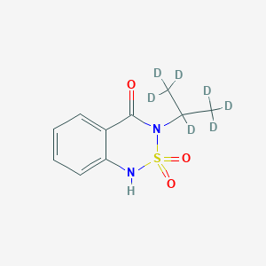 molecular formula C10H12N2O3S B157973 Bentazone-D7 CAS No. 131842-77-8
