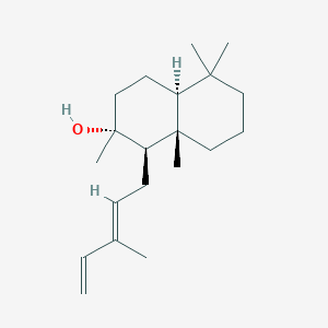 molecular formula C20H34O B157996 d-Abienol CAS No. 1616-86-0