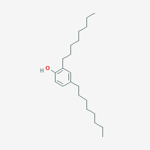 molecular formula C22H38O B157998 2,4-Dioctylphenol CAS No. 1807-29-0