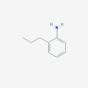 molecular formula C9H13N B158001 2-Propylaniline CAS No. 1821-39-2