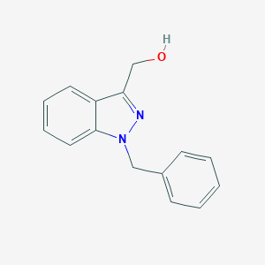 molecular formula C15H14N2O B158008 (1-Benzylindazol-3-yl)methanol CAS No. 131427-21-9