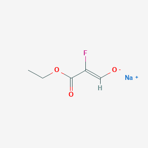 2-Fluoro-3-sodiooxyacrylic acid ethyl ester