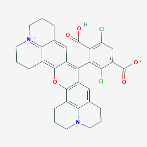 molecular formula C33H28Cl2N2O5 B1580402 1,4-Dichloro-6-carboxy-X-rhodamine 