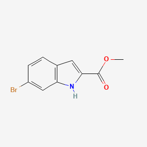molecular formula C10H8BrNO2 B1580410 6-溴-1H-吲哚-2-甲酸甲酯 CAS No. 372089-59-3