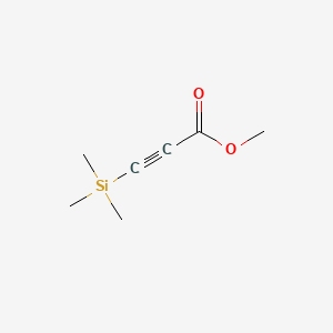 molecular formula C7H12O2Si B1580413 METHYL 3-(TRIMETHYLSILYL)PROPIOLATE CAS No. 42201-71-8