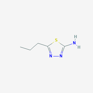 molecular formula C5H9N3S B1580421 5-Propyl-1,3,4-thiadiazol-2-amine CAS No. 39223-04-6