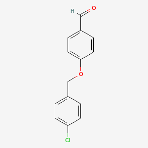 molecular formula C14H11ClO2 B1580422 4-[(4-Chlorobenzyl)oxy]benzaldehyde CAS No. 59067-46-8