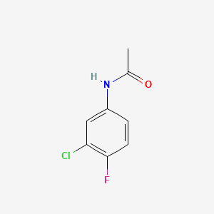 molecular formula C8H7ClFNO B1580425 N-(3-Chloro-4-fluorophenyl)acetamide CAS No. 877-90-7