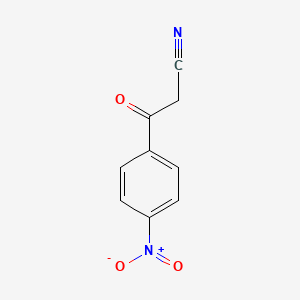 molecular formula C9H6N2O3 B1580427 3-(4-Nitrophenyl)-3-oxopropanenitrile CAS No. 3383-43-5