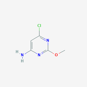 molecular formula C5H6ClN3O B1580428 4-氨基-6-氯-2-甲氧基嘧啶 CAS No. 3286-55-3