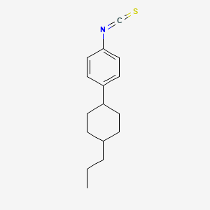 B1580430 1-Isothiocyanato-4-(trans-4-propylcyclohexyl)benzene CAS No. 92412-67-4