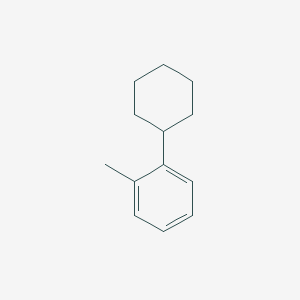 molecular formula C13H18 B1580433 1-环己基-2-甲苯 CAS No. 4501-35-3