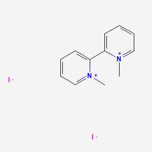 molecular formula C12H14I2N2 B1580435 1,1'-Dimethyl-2,2'-bipyridinium diiodide CAS No. 23484-62-0