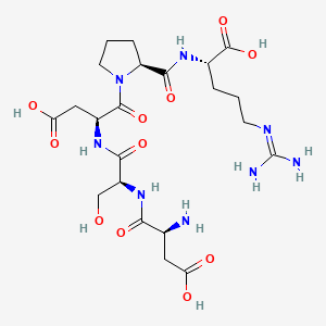molecular formula C22H36N8O11 B1580448 Pentigetide CAS No. 62087-72-3