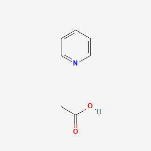 molecular formula C7H9NO2 B1580452 Pyridinium acetate CAS No. 5153-63-9