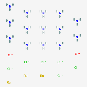 B1580488 Azane;oxygen(2-);ruthenium;hexachloride CAS No. 25125-46-6