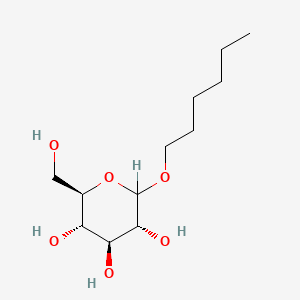 molecular formula C12H24O6 B1580499 己基D-葡萄糖苷 CAS No. 54549-24-5