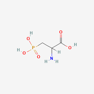 B1580508 2-Amino-3-phosphonopropionic acid CAS No. 20263-06-3